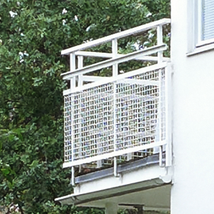 Snygg balkong i Ängby 2