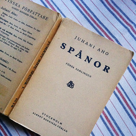 Spånor Johani Aho
