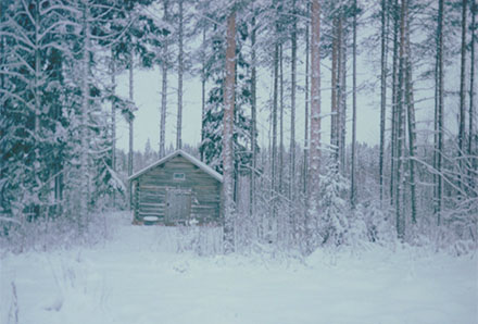 Julpolaroider 2014 kyrkstallet