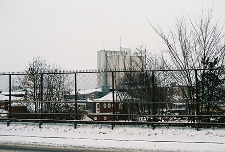 Vinter i Frihamnen