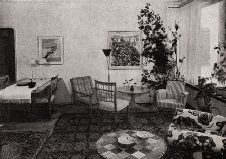 Josef Frank på Rindögatan 52