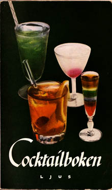 Cocktailbok utgiven av Ljus förlag